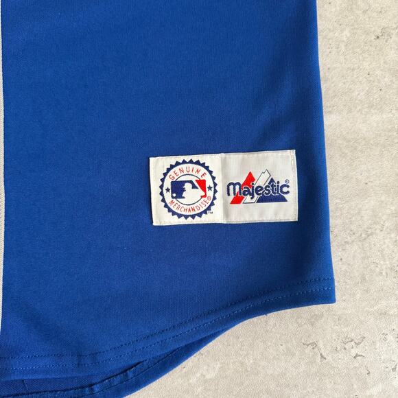 Los Angeles Dodgers MLB Majestic Blue Jersey Youth XL - Picture 7 of 9